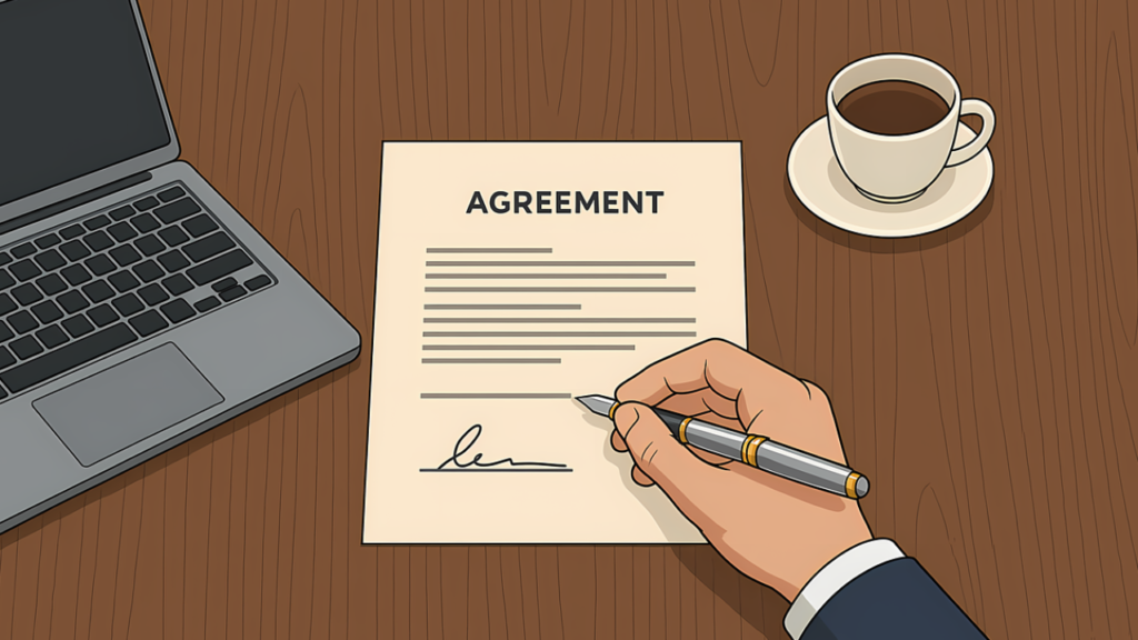 Contract opstellen voorbeeld gratis PDF downloaden